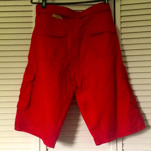 Jeanetix cargo women’s red pant’s NWTS - Picture 5 of 6